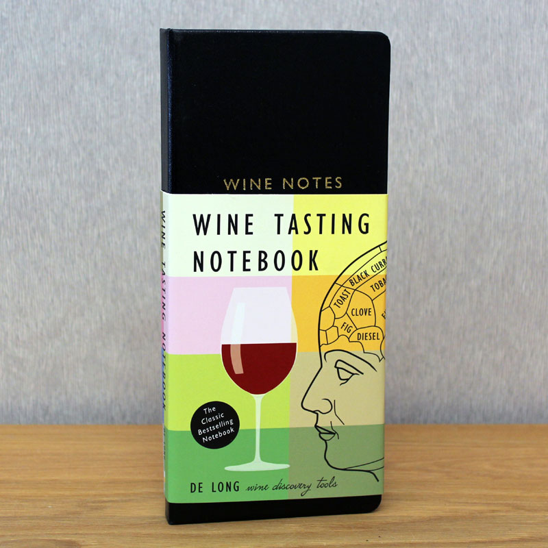 De Long’s Wine Tasting Notebook - Hard Bound