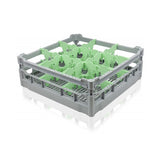 Fries Glass Washer Tray 500 x 500mm - 9 Glasses - 150mm Cell