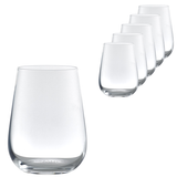 Grassl Glass Elemental Series Stemless All-Round Red & White Wine / Water Glass - Set of 6