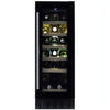 Dunavox Flow 19 Bottle Single Temperature Built-In Undercounter Wine Cabinet - Black DAUF-19.58B