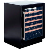 Dunavox Flow 46 Bottle Single Temperature Built-In Undercounter Wine Cabinet - Black DAUF-46.138B
