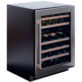 Dunavox Flow 46 Bottle 2-Temperature Built-In Undercounter Wine Cabinet - Stainless Steel DAUF-46.145DSS