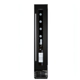 Dunavox Flow 9 Bottle Single Temperature Built-In Undercounter Wine Cabinet - Black DAUF-9.22B
