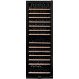 Dunavox Grande 166 Bottle 2-Temperature Freestanding Wine Cabinet - Black DX-166.428DBK