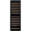 Dunavox Grande 166 Bottle 2-Temperature Freestanding Wine Cabinet - Black DX-166.428DBK