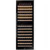 Dunavox Grande 181 Bottle 2-Temperature Freestanding Wine Cabinet - Black DX-181.490DBK