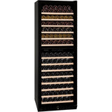Dunavox Grande 181 Bottle 2-Temperature Freestanding Wine Cabinet - Black DX-181.490DBK