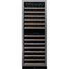 Dunavox Grande 181 Bottle 2-Temperature Freestanding Wine Cabinet - Stainless Steel DX-181.490SDSK