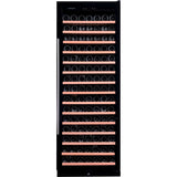 Dunavox Grande 194 Bottle Single Temperature Freestanding Wine Cabinet - Black DX-194.490BK