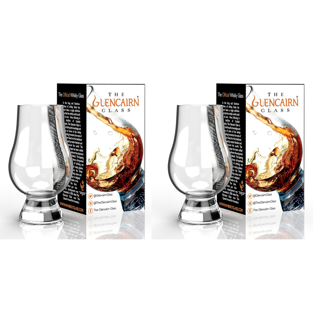 The Glencairn Official Whisky Glass - Set of 2 (Printed Gift Cartons)