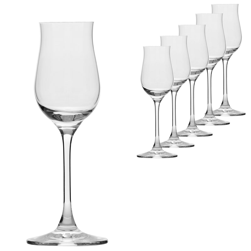 Glass & Co In Vino Veritas Schnapps/Spirit Glasses - Set of 6