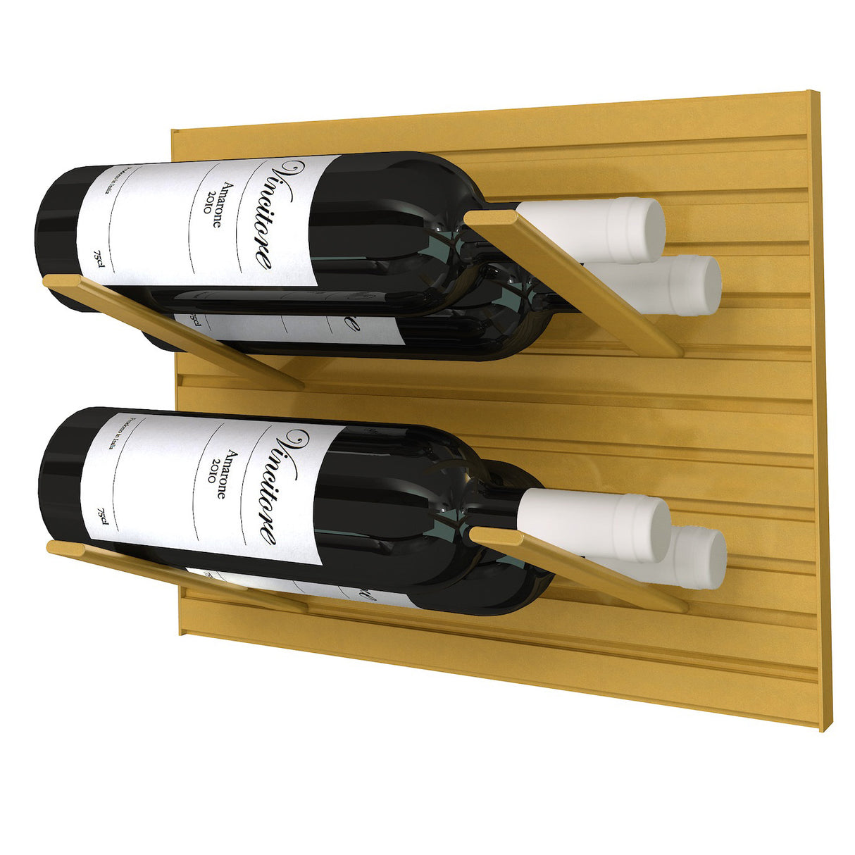 STACT Pro L-Type Wall Mounted Wine Rack - Set of 4