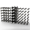 NOOK 50/60 Bottle Self-Assembly Wine Rack - Black