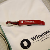 Pulltex Pulltap Wine Essentials Waiter’s Friend Double Lever Corkscrew - Wineware Red