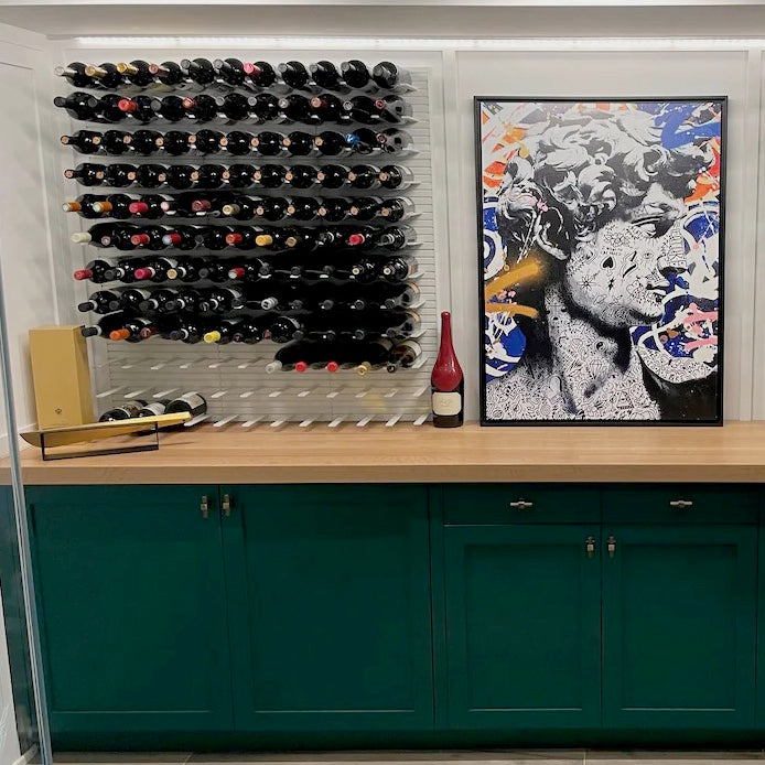 STACT Pro L-Type Wall Mounted Wine Rack - Set of 4