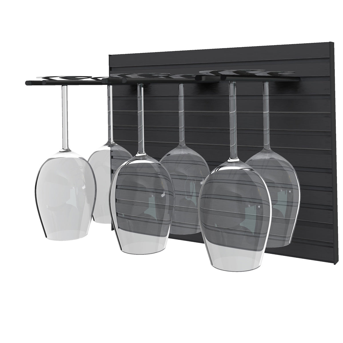STACT Pro Wall Mounted Stemware Rack - Set of 4, Wine Racks; UK Wine ...