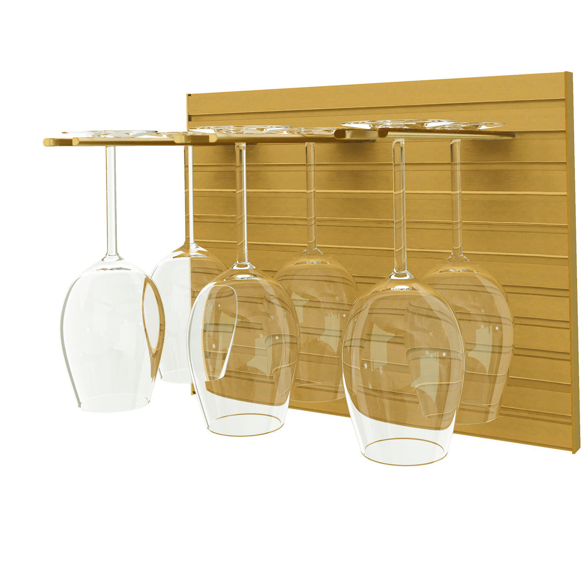 STACT Pro Wall Mounted Stemware Rack - Set of 4