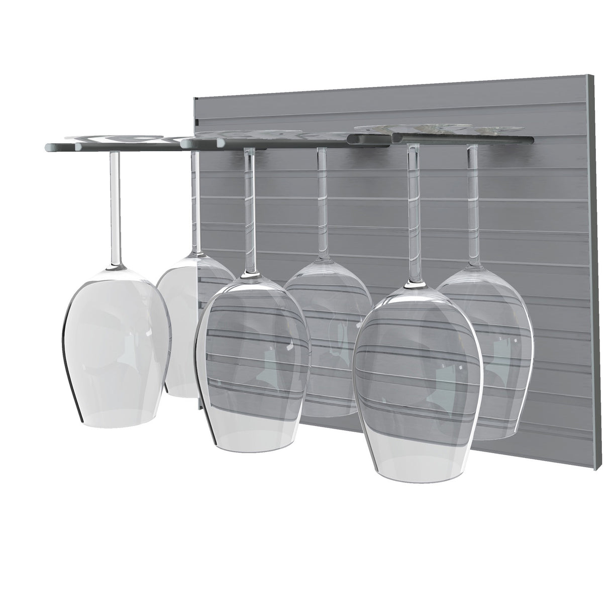 STACT Pro Wall Mounted Stemware Rack - Set of 4