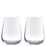 Grassl Glass Elemental Series Stemless All-Round Red & White Wine/Water Glass - Set of 2