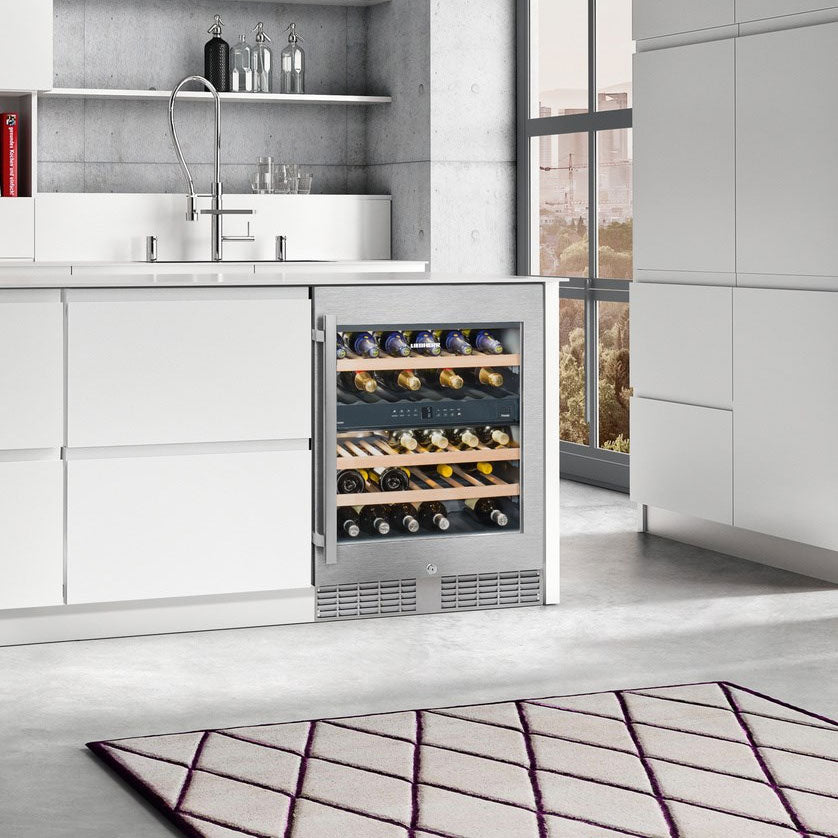 Liebherr Vinidor 34 Bottle 2 Temperature Undercounter Wine Cabinet - UWTes 1672