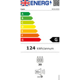 Caple Sense 30 Bottle Single Temperature Integrated Wine Cabinet - Stainless Steel WC6100SS