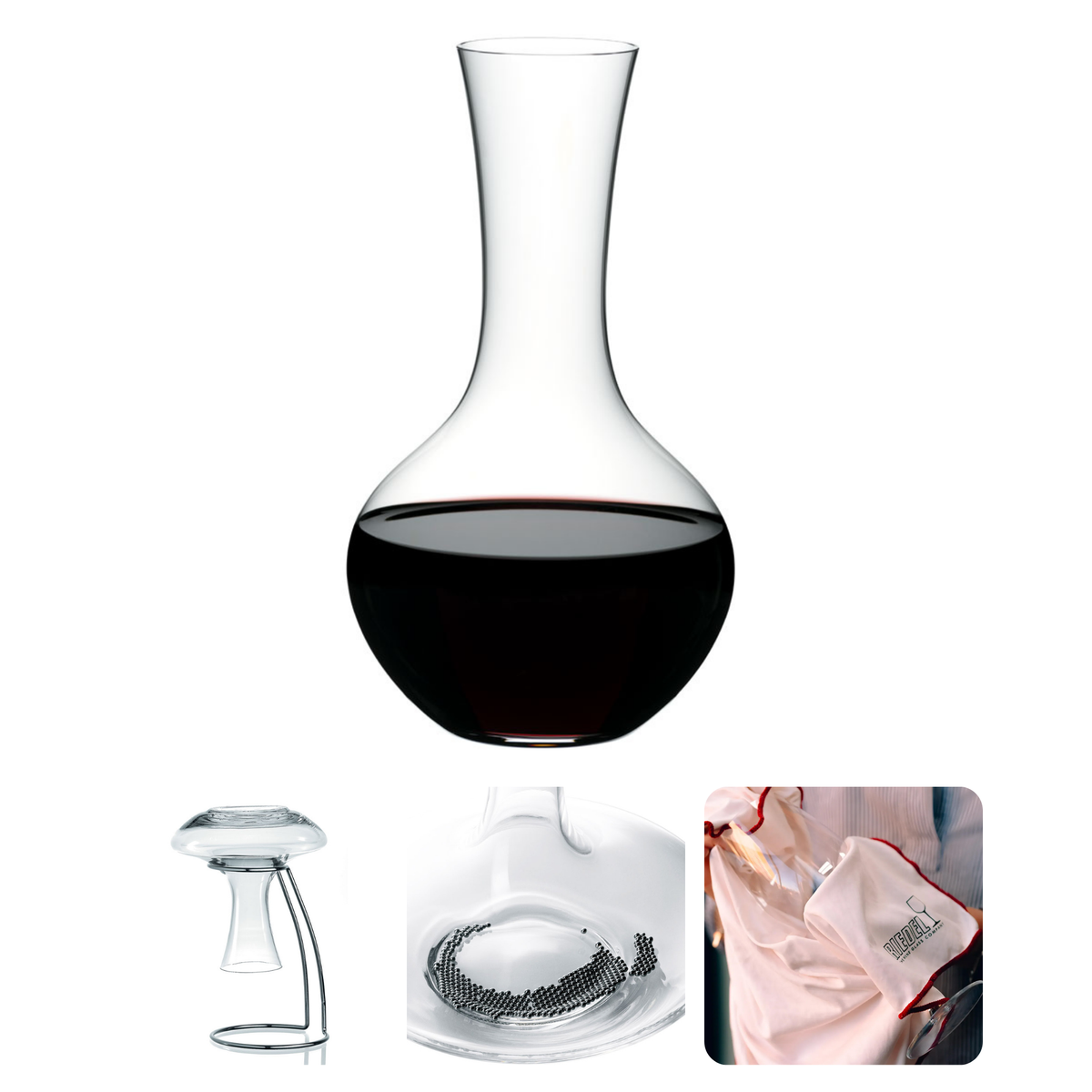 Riedel Syrah Wine Decanting Set, UK Decanter Suppliers – Wineware Racks ...