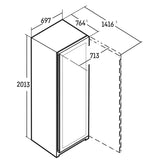 Liebherr Vinidor Selection 204 Bottle Multi Temperature Freestanding Wine Cabinet - WPgbi 7472