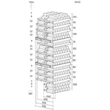 Liebherr Vinidor Selection 182 Bottle Multi Temperature Freestanding Wine Cabinet - WPgbi 7473