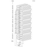 Liebherr GrandCru Selection 324 Bottle Single Temperature Freestanding Wine Cabinet - WSbli 7731