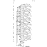 Liebherr Vinidor 155 Bottle Multi Temperature Freestanding Wine Cabinet - WSbsi 5252