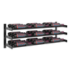 VintageView Evolution Wall Mounted Wine Wall 381mm - 3 Column, 9 > 27 Bottle Wine Rack