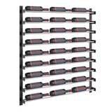 VintageView Evolution Wall Mounted Wine Wall 1143mm - 3 Column, 27 > 81 Bottle Wine Rack