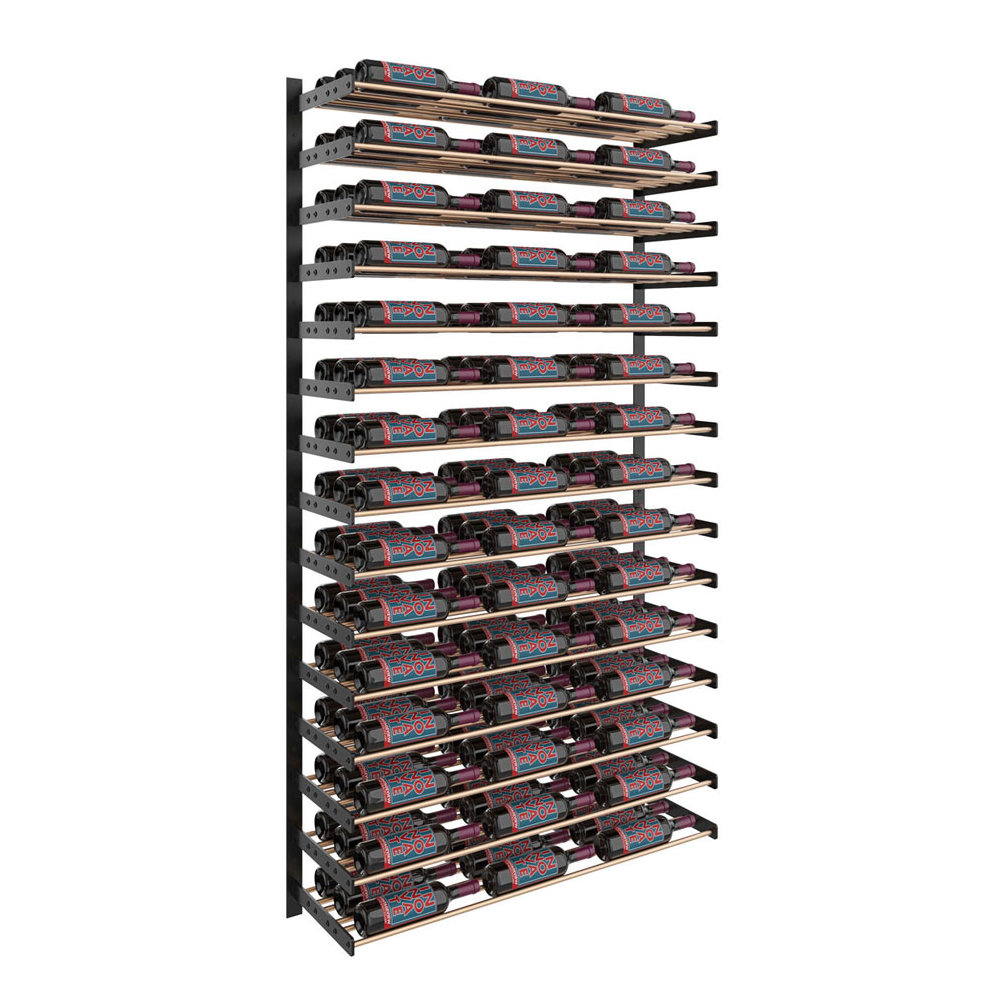 VintageView Evolution Wall Mounted Wine Wall 1905mm - 3 Column, 45 > 135 Bottle Wine Rack