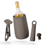Vacu Vin Host Wine Set 4 Pieces - Graphite
