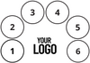 Wineware Wine Tasting Mat - 6-Glass Format (A4)
