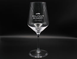 Branded Wine Glass - Balfour Winey