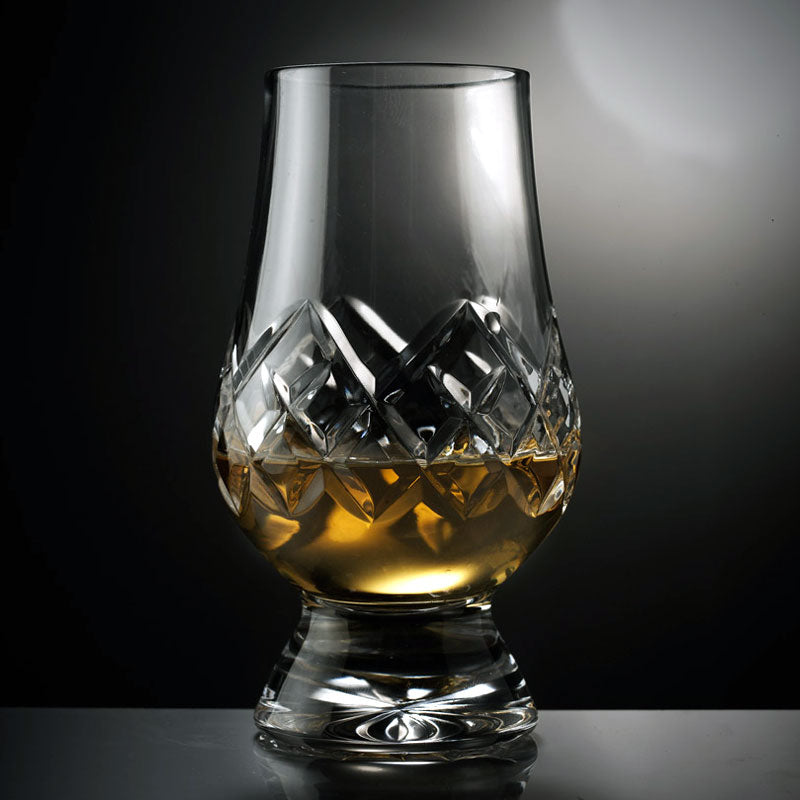 The Glencairn Official Cut Crystal Whisky Glass - Set of 2 (Travel Case)