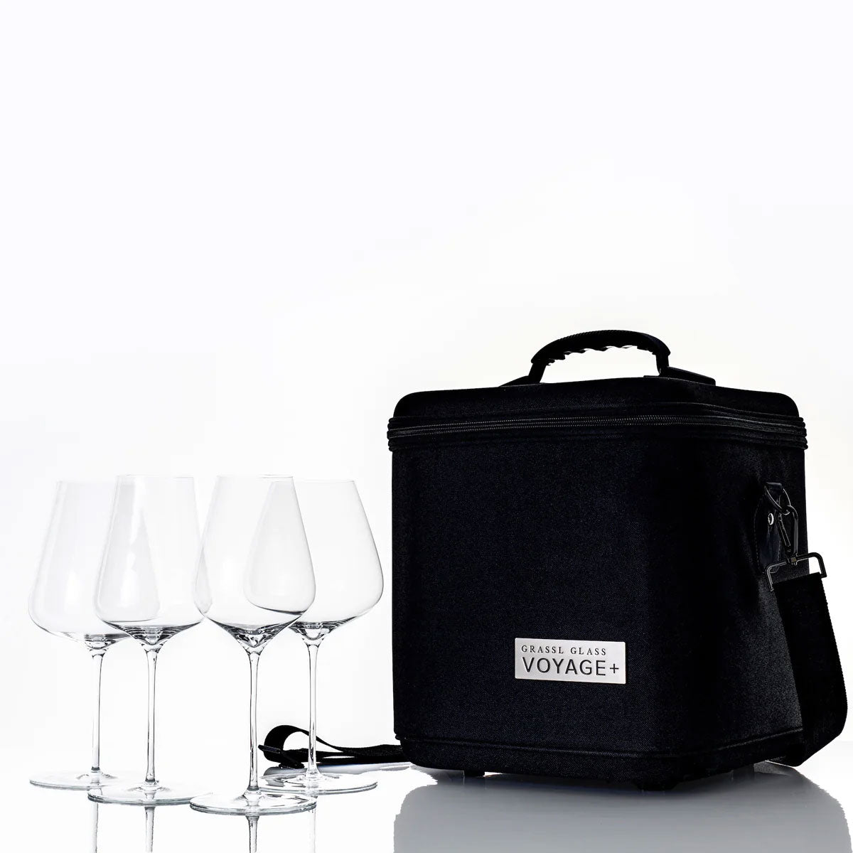 Grassl Glass Voyage+ 4-Glass Travel Case
