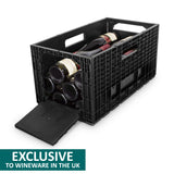 ISOCO Wine Box Wine Storage - 1 Box (12 Bottle Capacity)