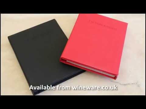 The Wine Journal - Tasting Notebook - Black