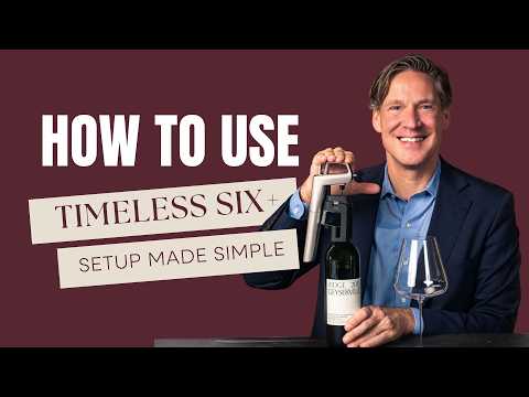 Coravin Timeless Six+ Wine Preservation System - Black