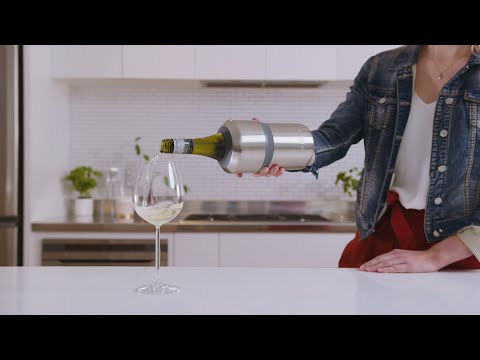 Huski Wine & Champagne Bottle Cooler - Brushed Stainless Steel