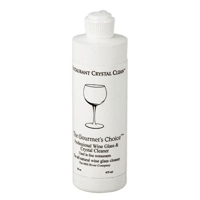 Glassware Cleaning Set - Large Cloth & Crystal Clean Liquid