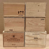 Genuine Wooden Wine Box/Crate - 6 Bottle Storage